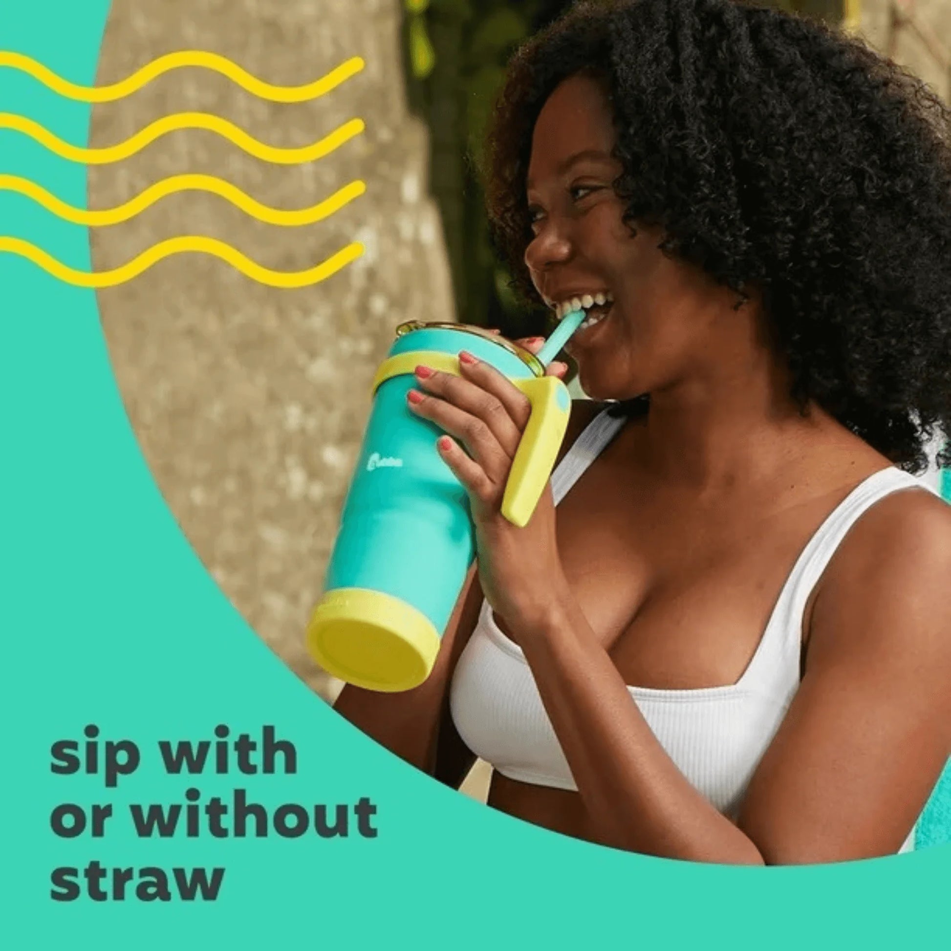 Bubba 32oz Insulated Stainless Steel Tumbler with Convenient Handle and Straw - Perfect for On-the-Go Hydration!